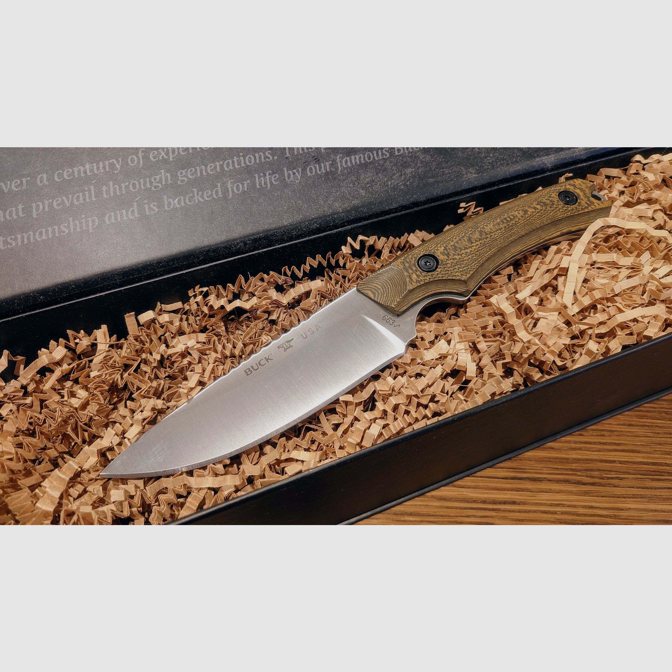 Buck Alpha Guide Pro Jagdmesser in S35VN