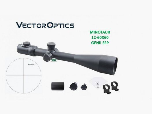 VECTOR OPTICS Minotaur 12-60X60 GEN II SFP DOT