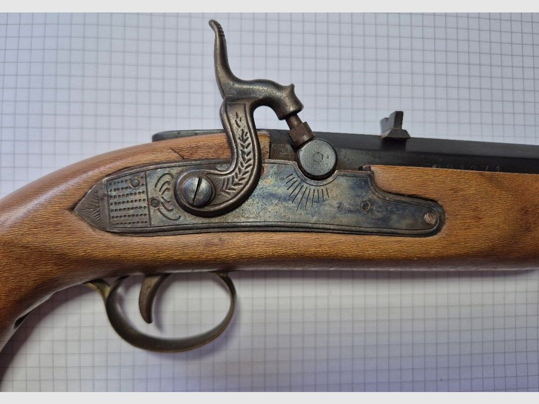  Vorderlader Pistole Kentucky Perkussion Kaliber .45 Spanische Fertigung