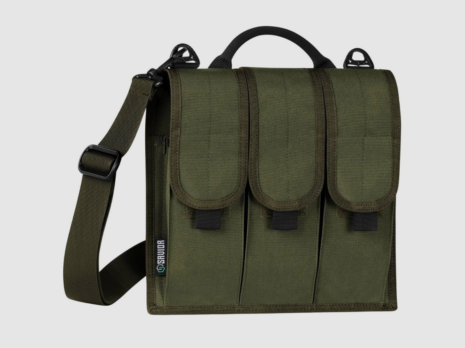 Savior – Porta caricatori per carabina – Rifle Mag Pouch – 6 scomparti – OD Green – MP-RS-X6-ST-OG, immagine 1 di 6