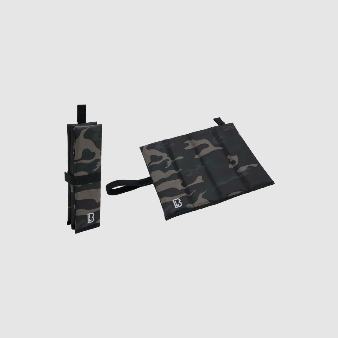 Sitzmatte gefaltet, Darkcamo