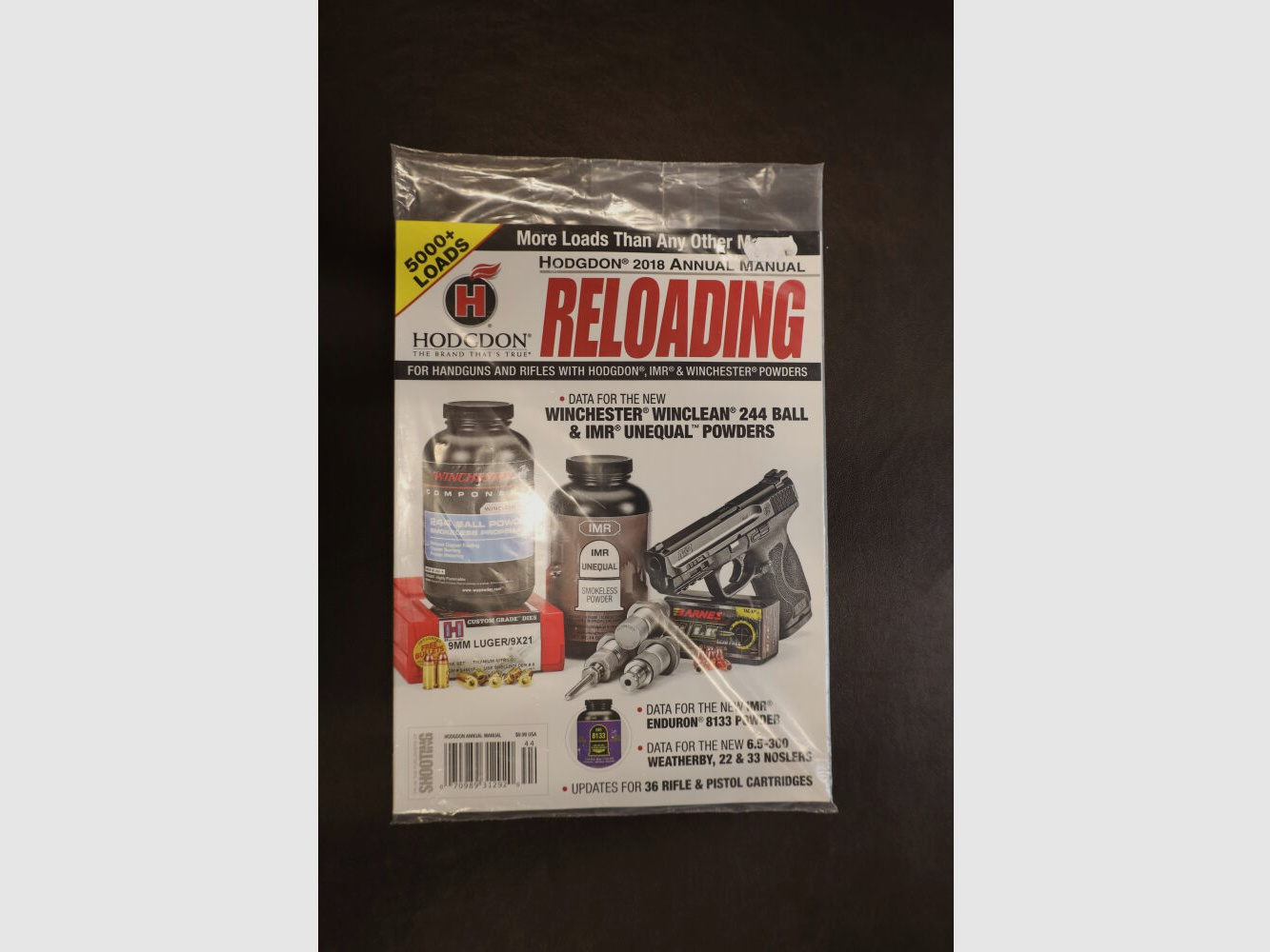 Hodgdon Reloading Annual Manual 2018