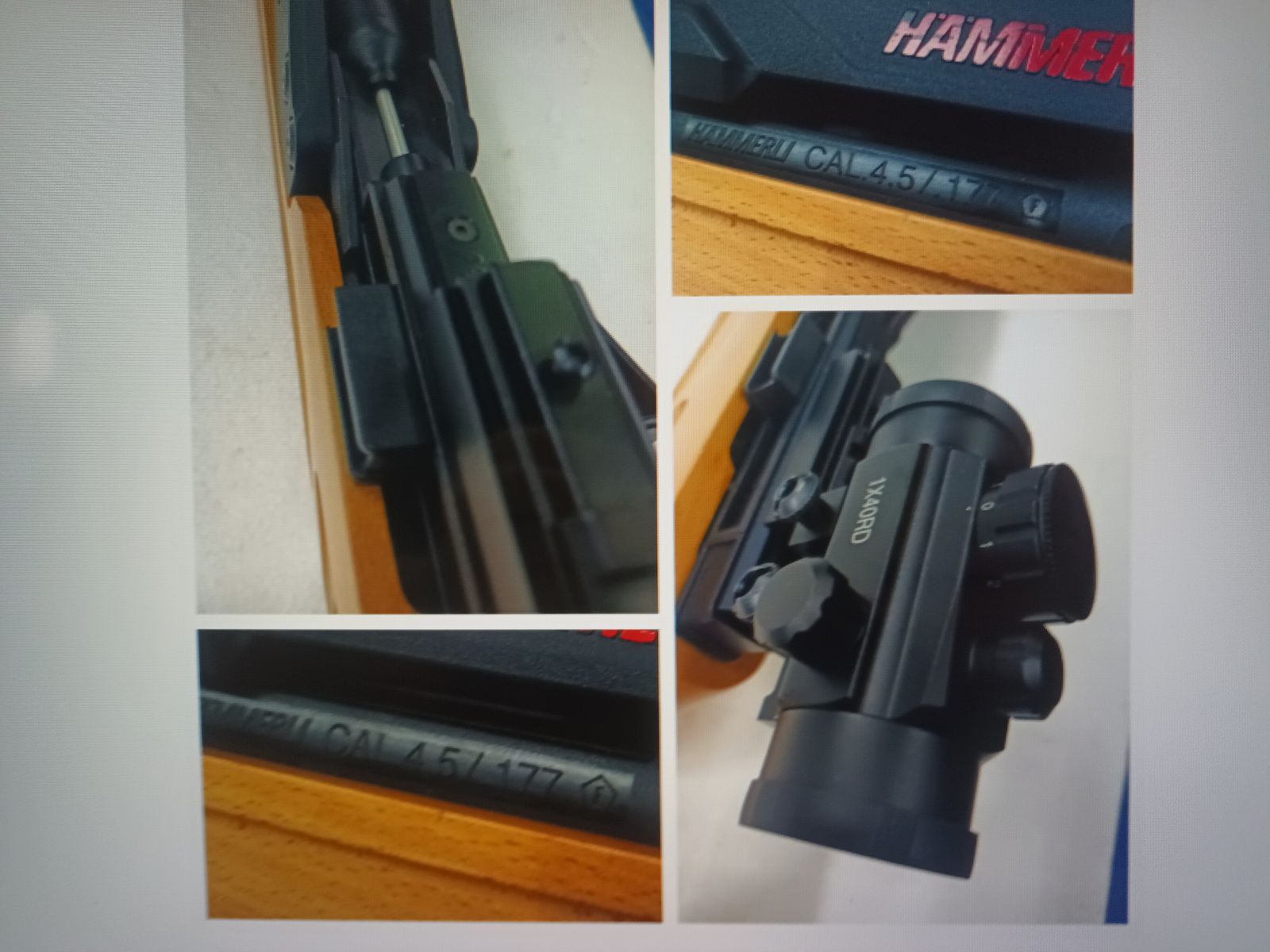 HÄMMERLI 450 __ MATCH Luftgewehr __ VOLLE SCHUSSBEREITSCHAFT __ Kal.4,5mm, Bild 4 von 9