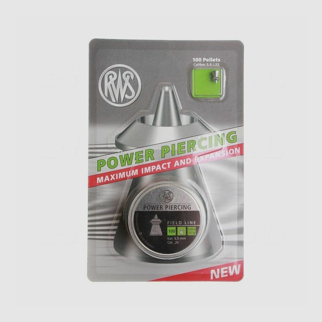RWS Power Piercing Field Diabolos 5,5mm / 0,89 g / 100 pcs