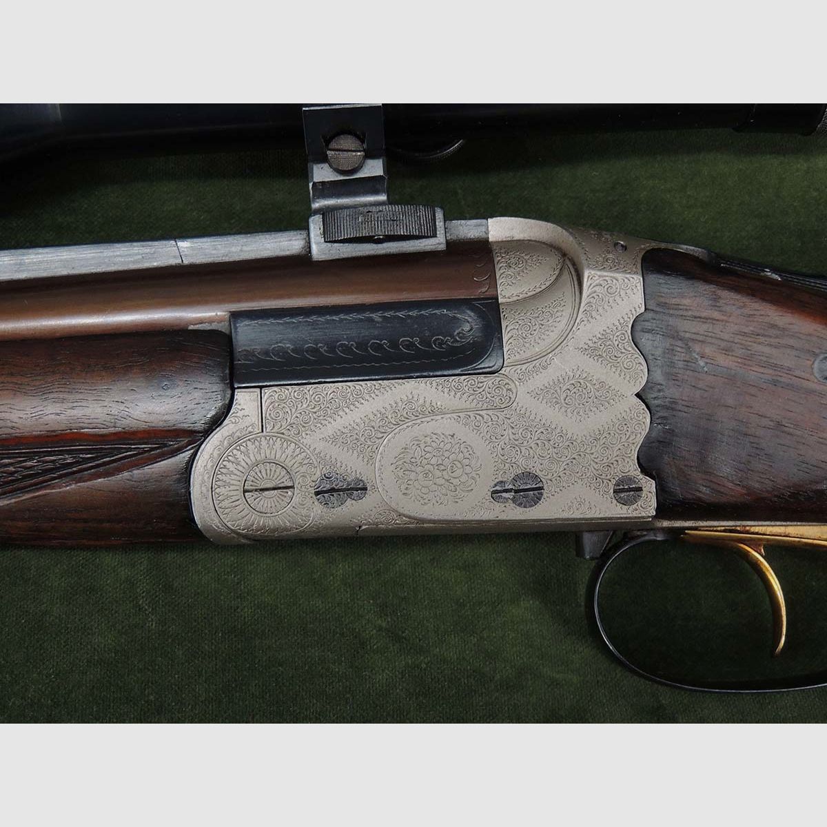 CARL GOLUCH LINZ – fusil mixte superposé – arme d'occasion, image 4 sur 5