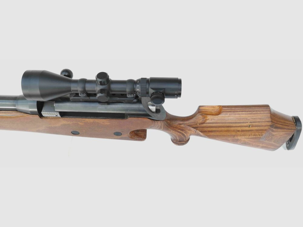 unbekannt 50BMG - Einzellader mit Schichtholzschaft