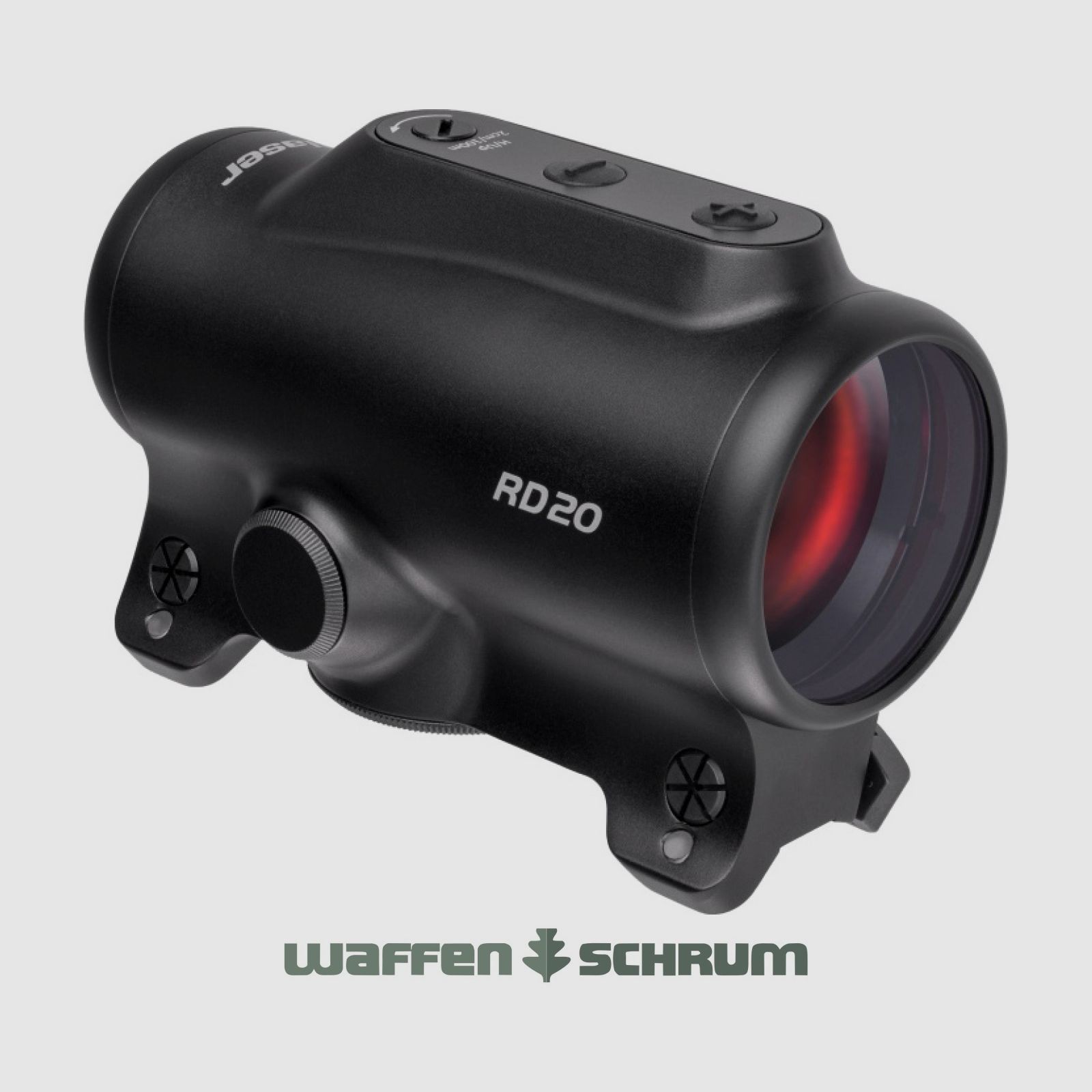 Blaser RD20 Schwarz 2 MOA mit Sattelmontage