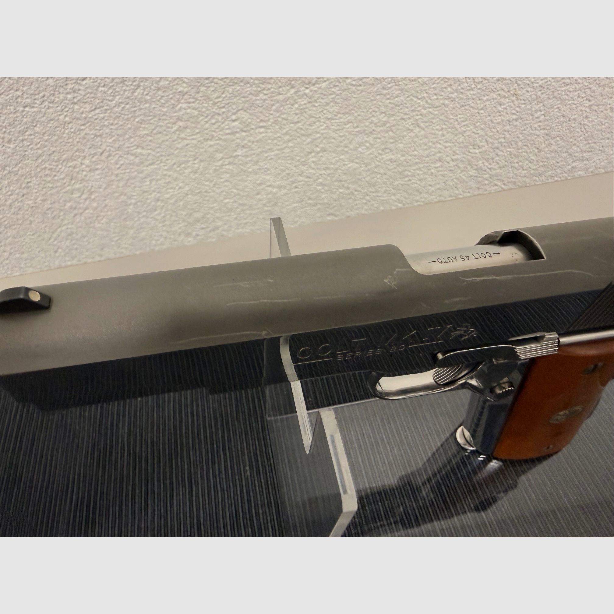 Colt MK IV Series 80 1911 Government in Chrom Kaliber .45Auto  ACP sehr selten!