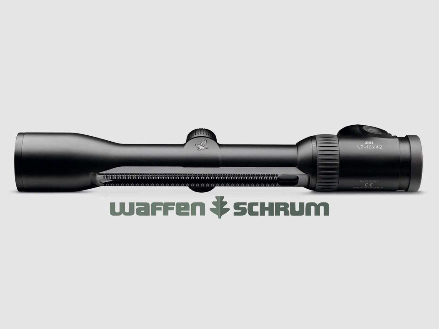 Swarovski Z6i - 1,7-10x42 BT SR avec rail de tourelle balistique