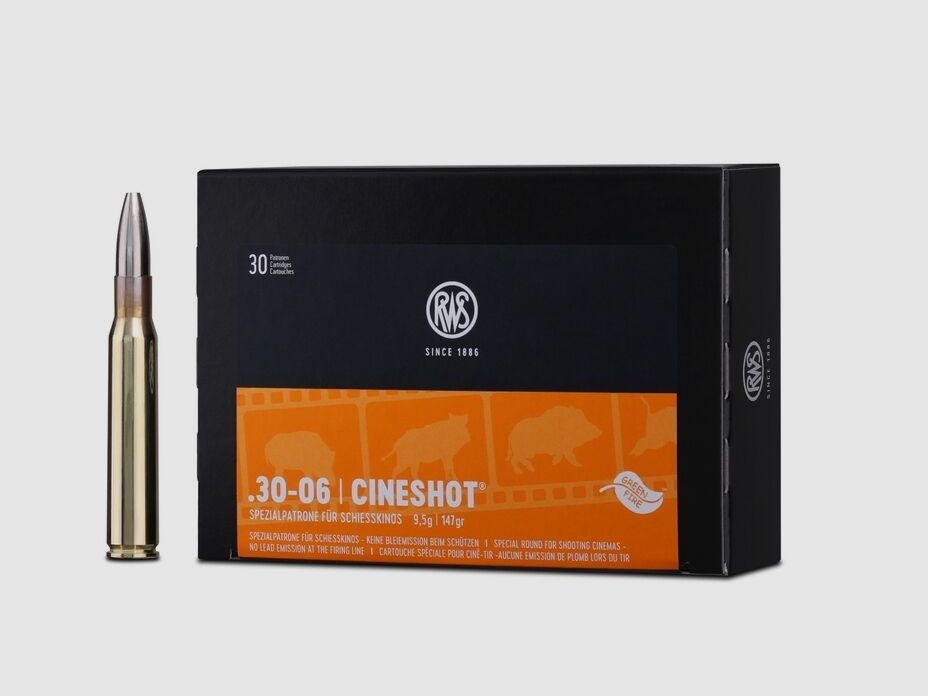 RWS Cineshot 9,5g/147grs à30 .30-06 Spring.