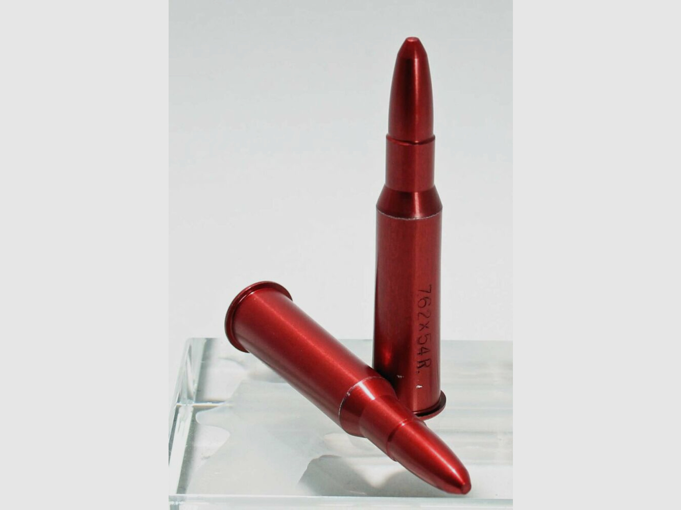 Wapenaccessoires bufferpatroon aluminium 2 stuks bufferpatronen 7.62x54R