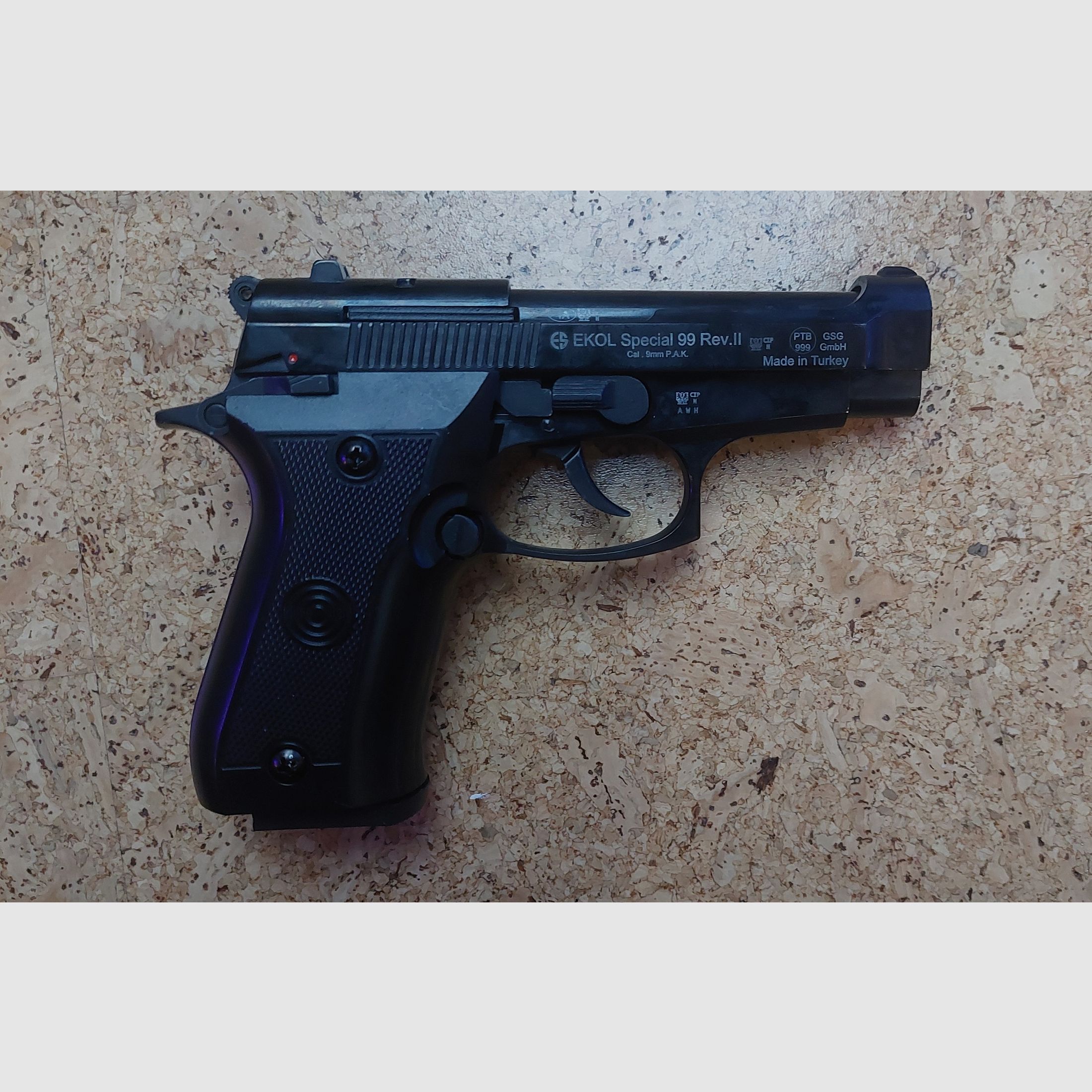 EKOL Special 99 Rev.II (PTB 999) PK800 Beretta RG8 RG9 geen P99 p88 Zoraki HW94 glock Walther, afbeelding 2 van 3