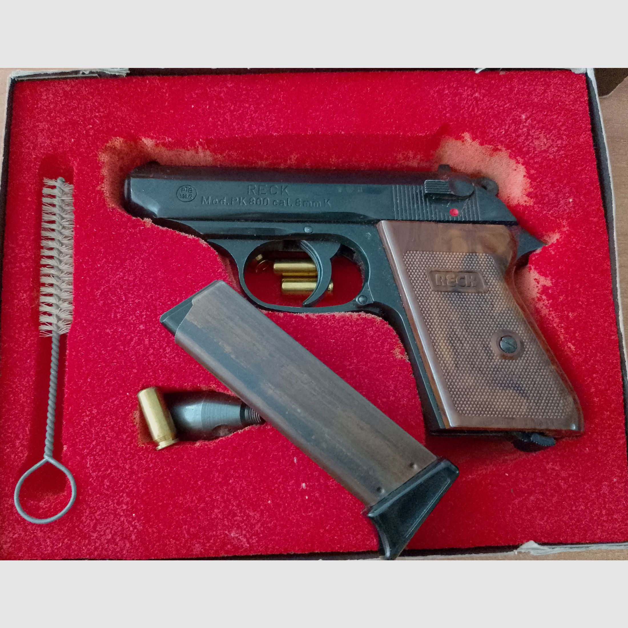 Reck PK 800 im Kal. 8 mm Knall mit Verpackung!