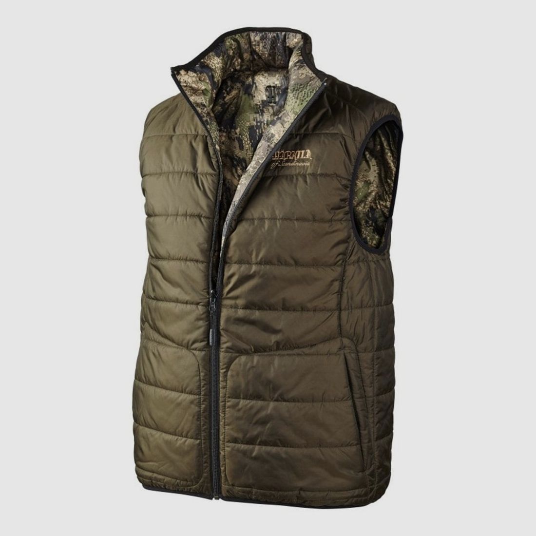 Harkila Arvik Wendeweste für Herren Primaloft Farbe Optifade / Hunting Green, Bild 1 von 3