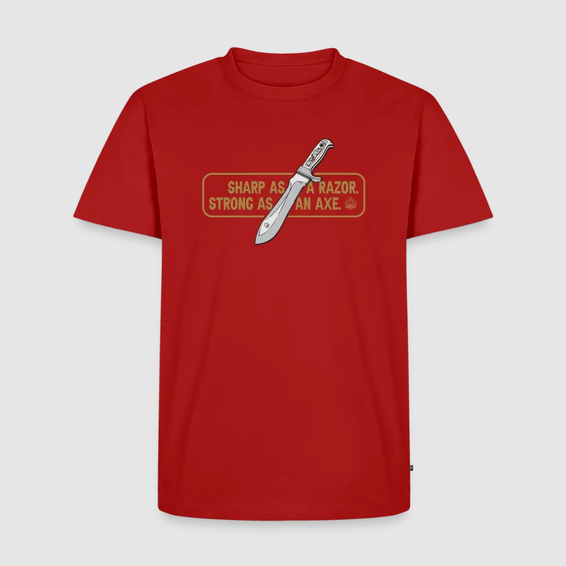 PUMA T-Shirt Premium da Uomo "White Hunter Sharp & Strong"