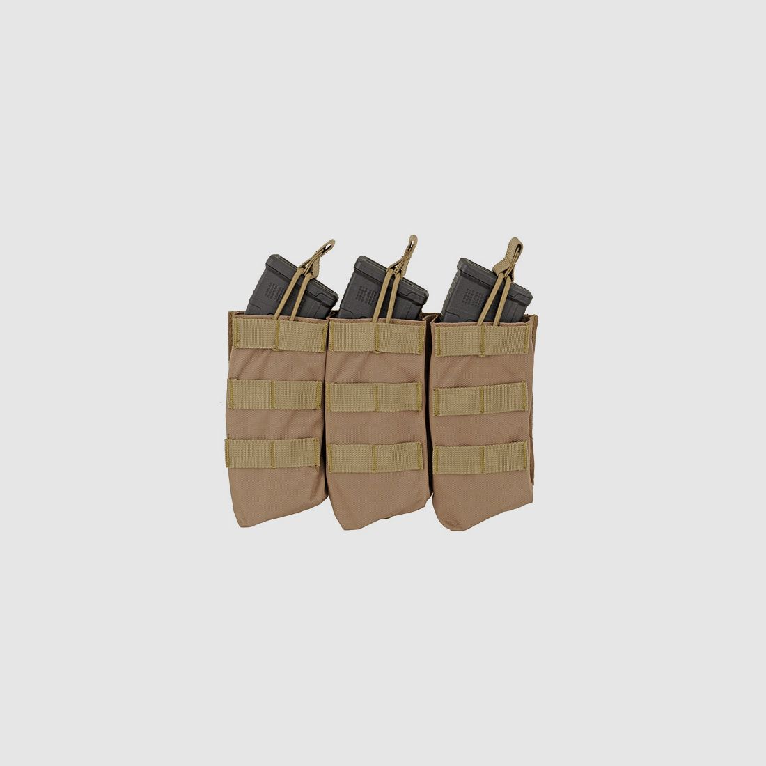 Open Top Triple 7.62x39 AK Mag Pouch - COYOTE [8FIELDS]