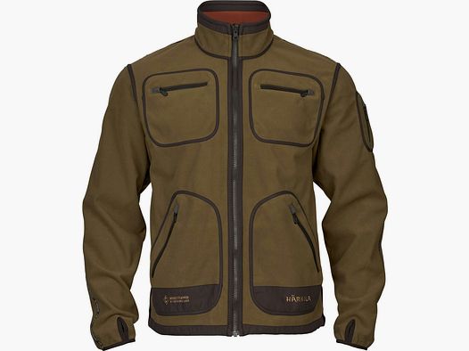 Härkila Kamko Fleece Jacket Green / Orange
