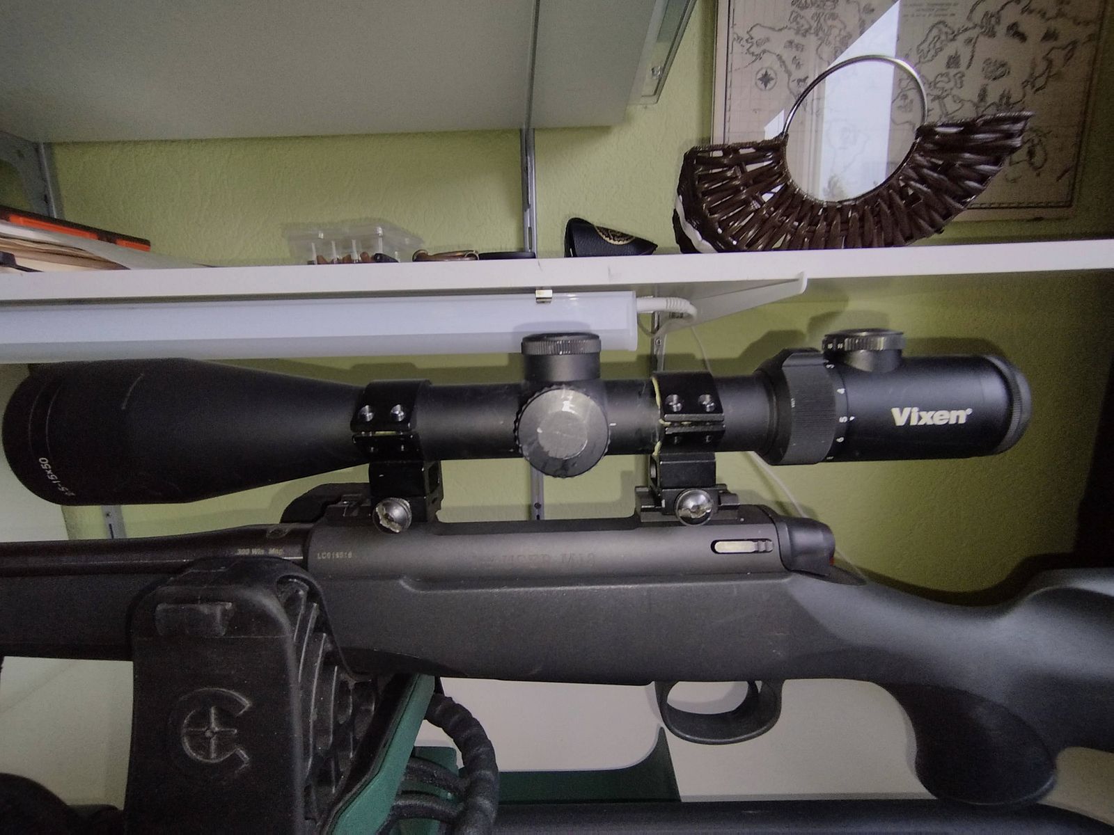 Mauser M18 repeater caliber .300 Win Mag. with sight Vixen 2.5 - 15 x 50