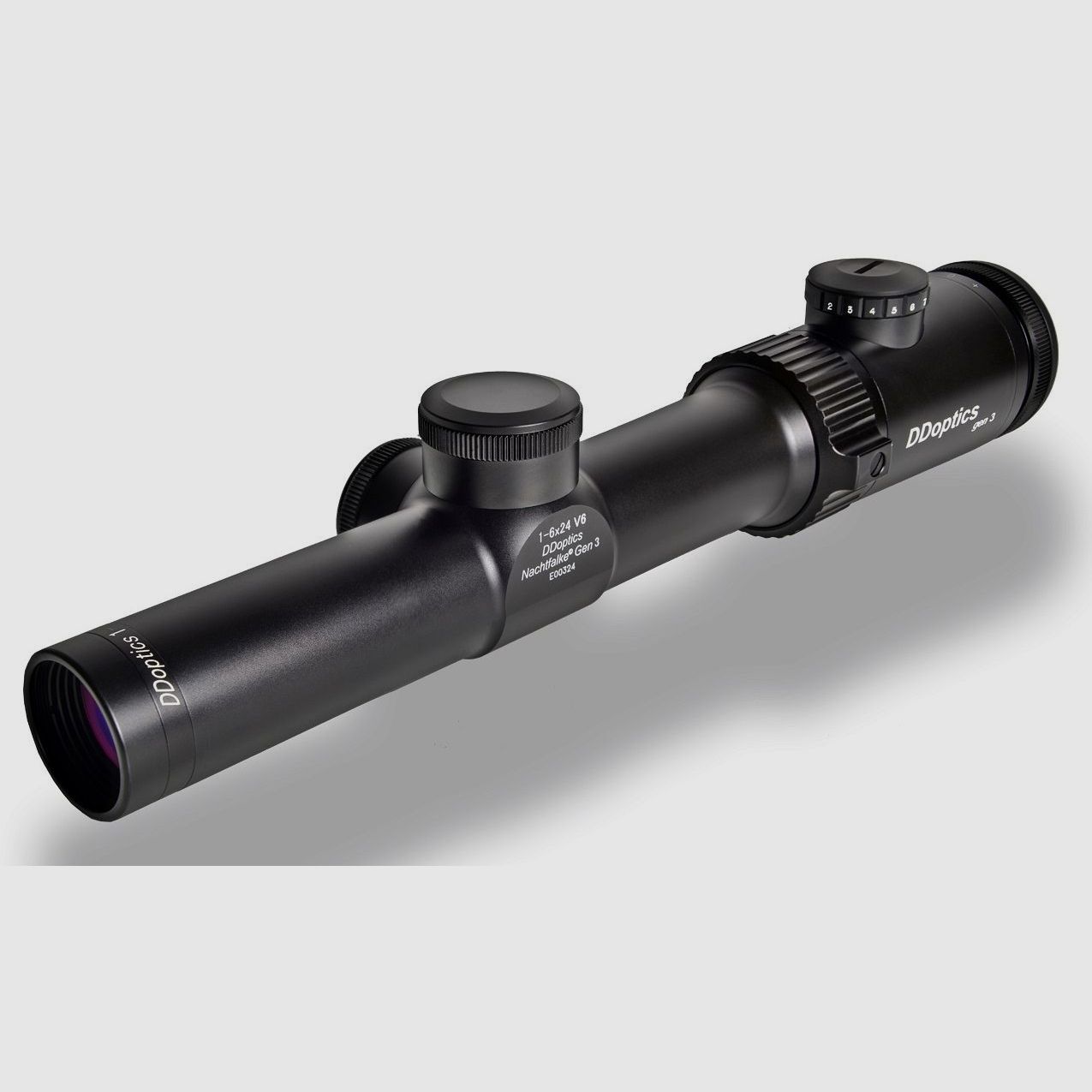 DDOptics HDX 1-6x24 Crosshair V6