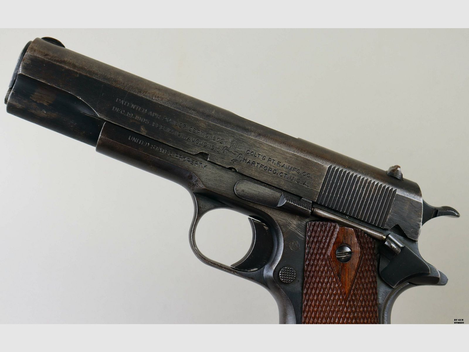 Colt pistool mod. 1911 kal. 45 ACP serienr. 221353, afbeelding 6 van 23
