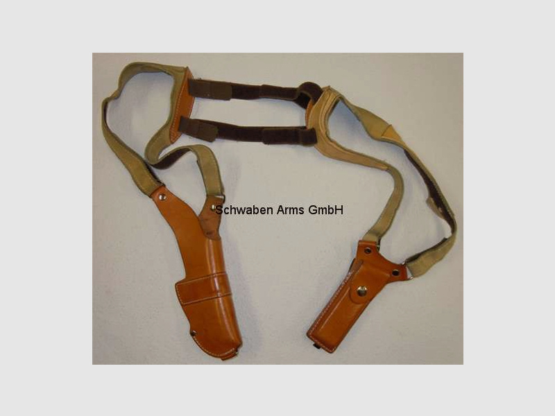 AKAH police holster, shoulder holster from the company AKAH for pistol SIG SAUER P6 and P225, various position holsters