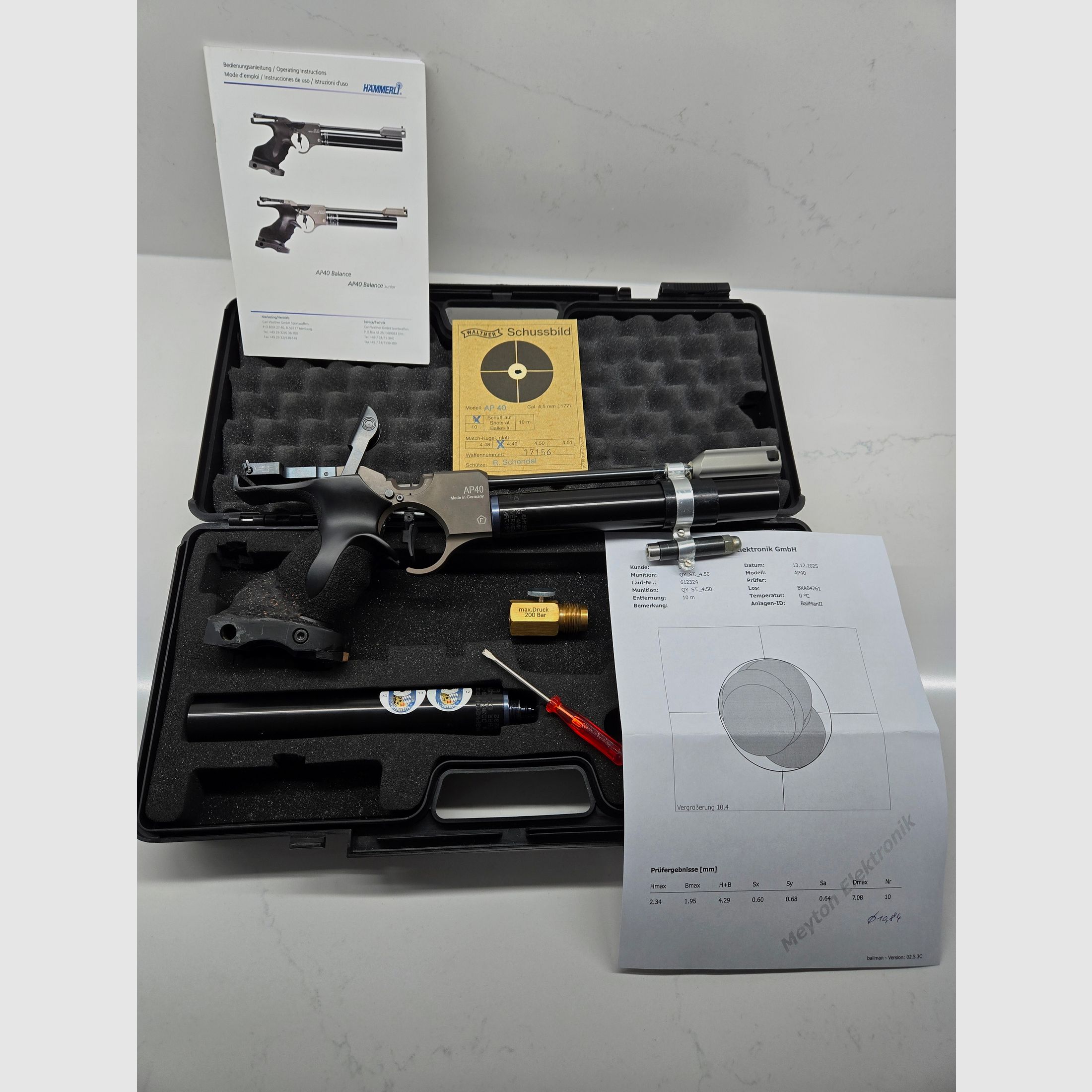 Hämmerli AP 40 Match Luchtpistool