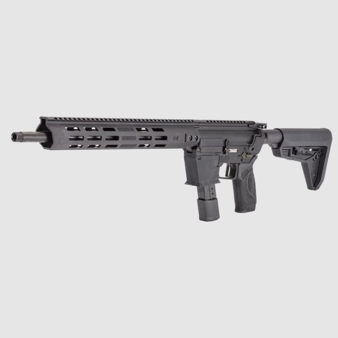 Smith & Wesson Rifle RESPONSE 16.5' 9x19mm c/adatt. FLEXMAG per Glock 17/19, immagine 3 di 8