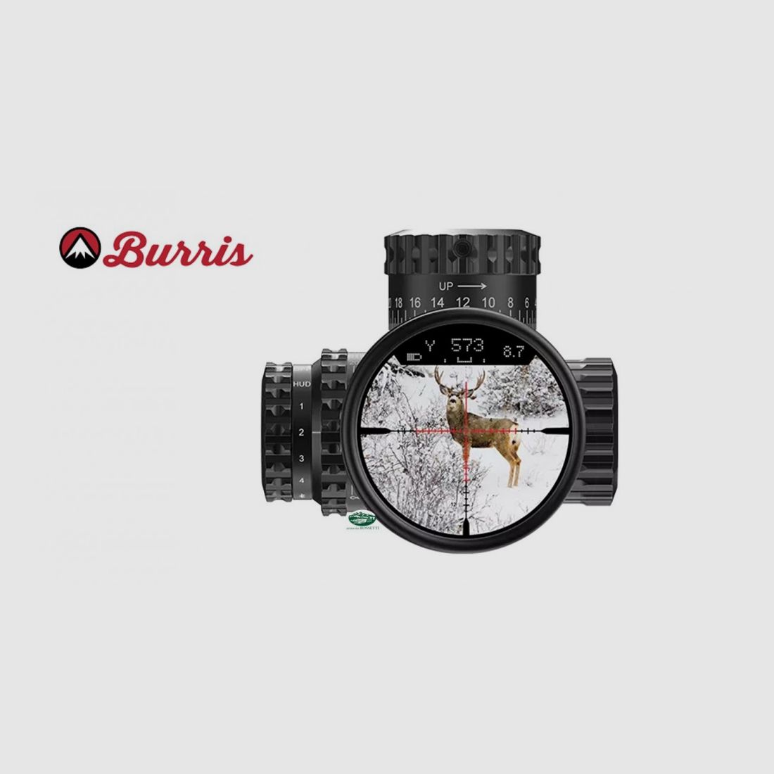 BURRIS Veracity PH 4-20X50 FFP Ret.RC MOA illuminato 200203, immagine 2 di 2