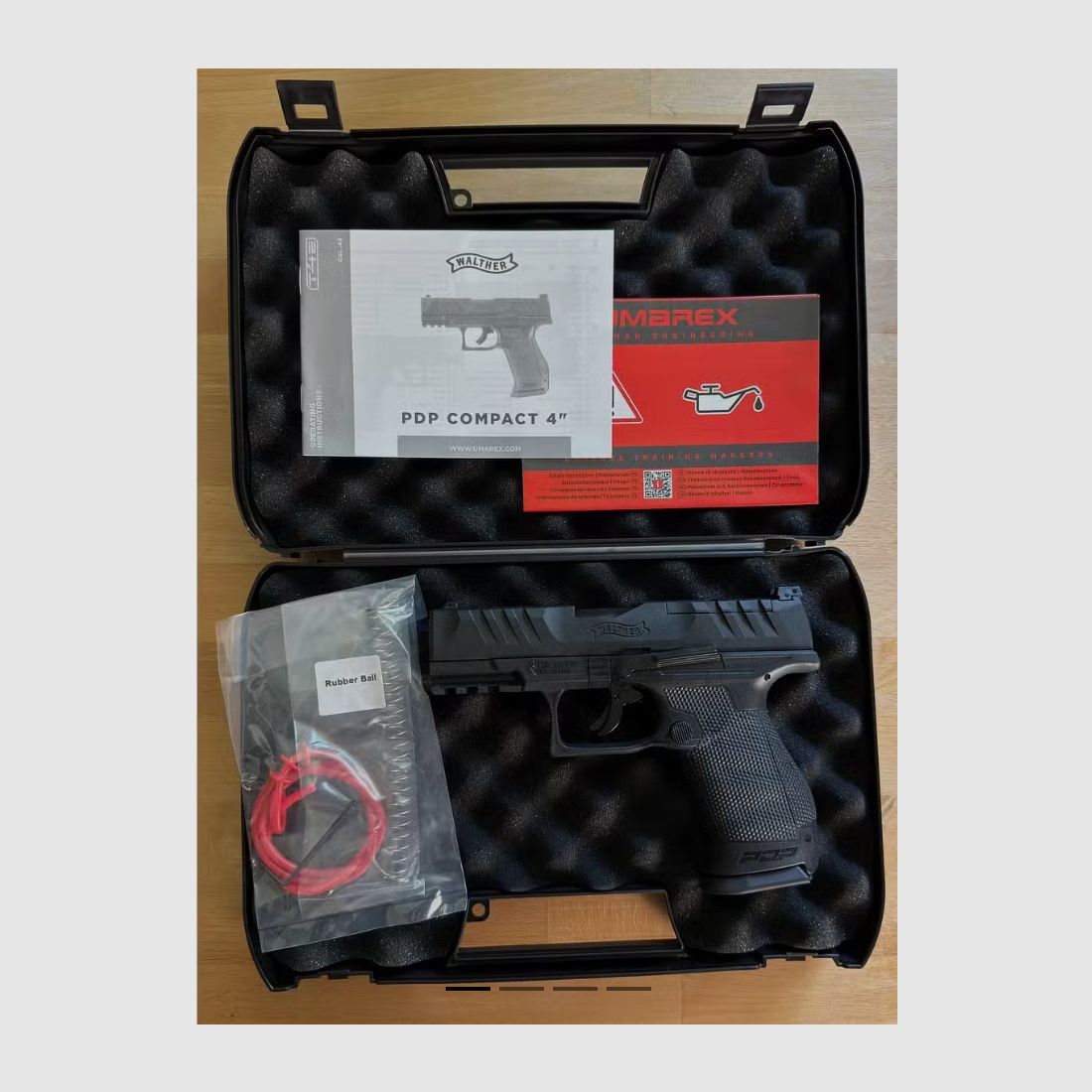 Umarex Walther PDP Compact 4" T4E .43 | Neuwertig und unbeschossen