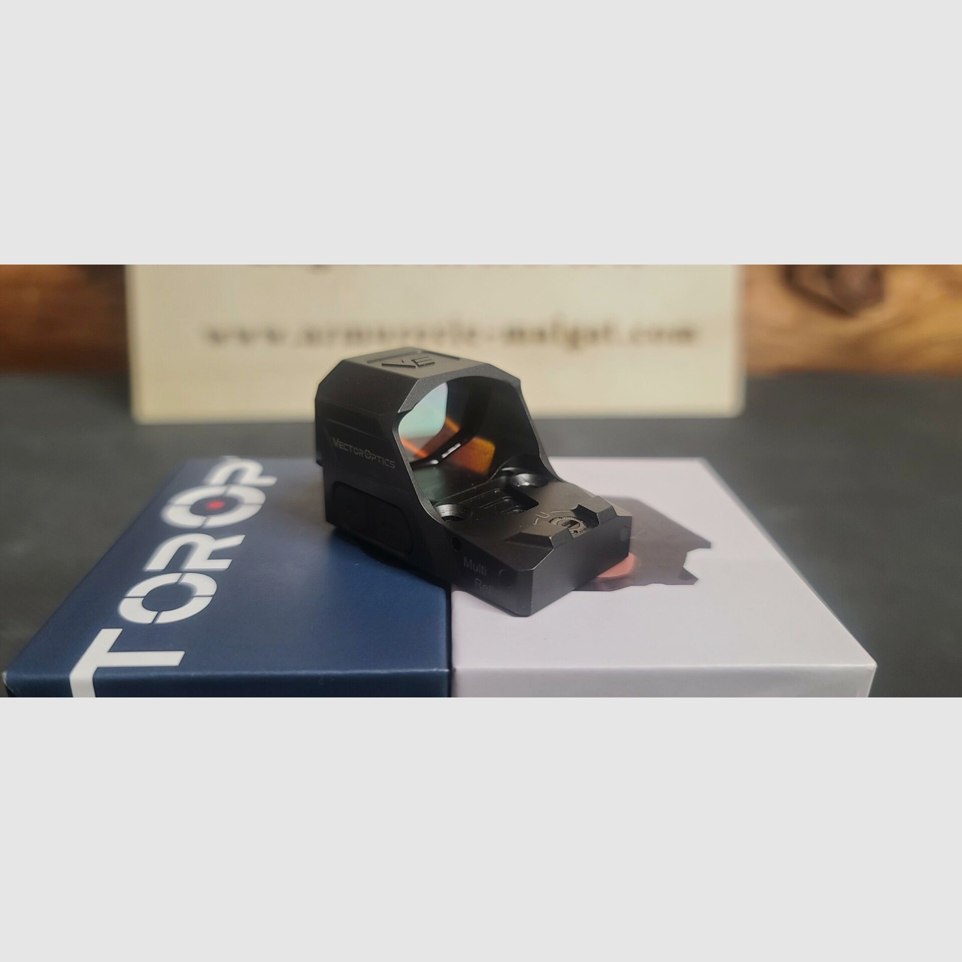 VECTOR OPTICS ROTPOINTVISIER FRENZY-X 1X19X28 GENII TITAN MULTI-RETIKEL, Bild 3 von 4
