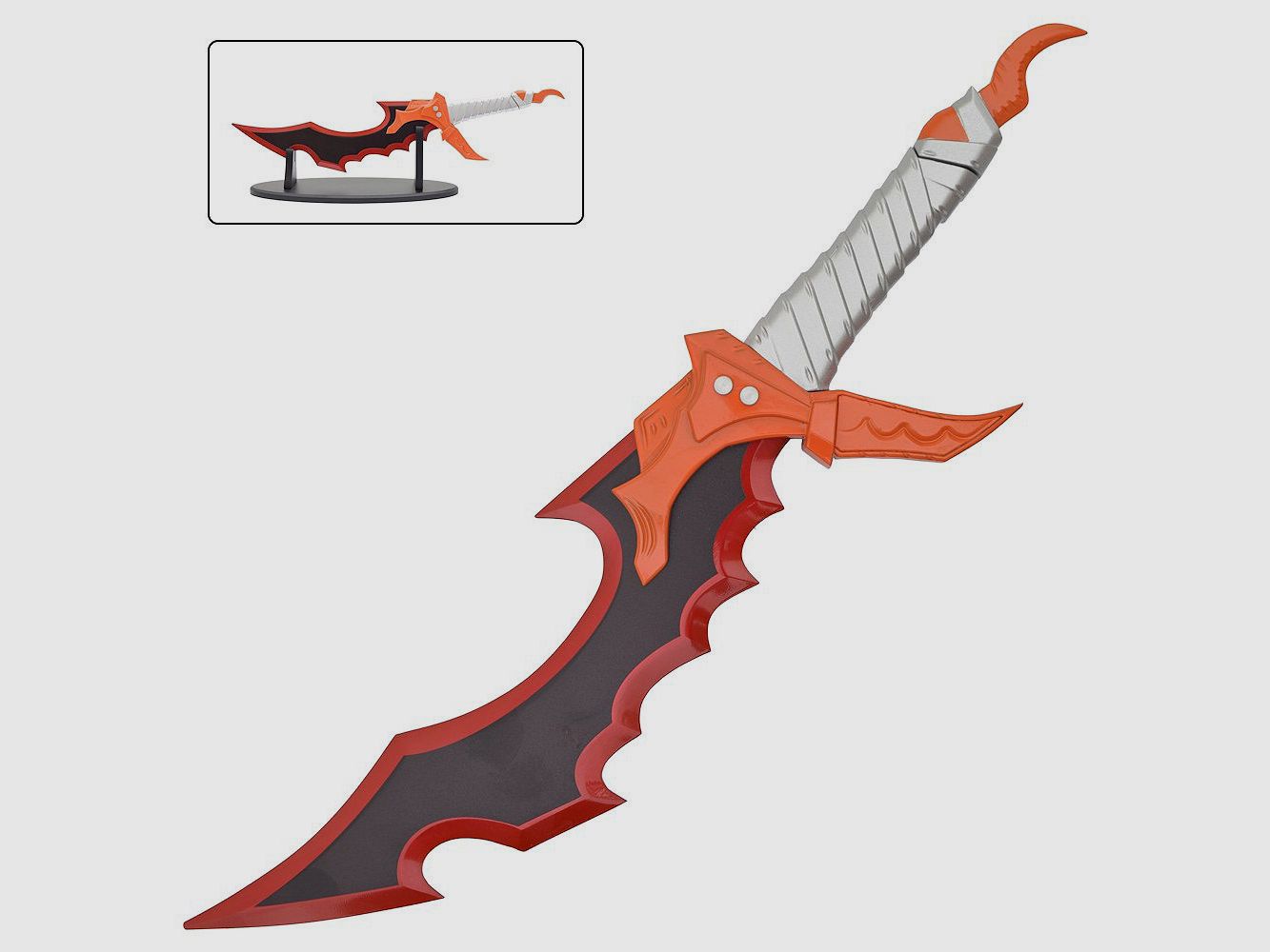 Solo Leveling Sung Jin-Woo Dolch mit Ständer