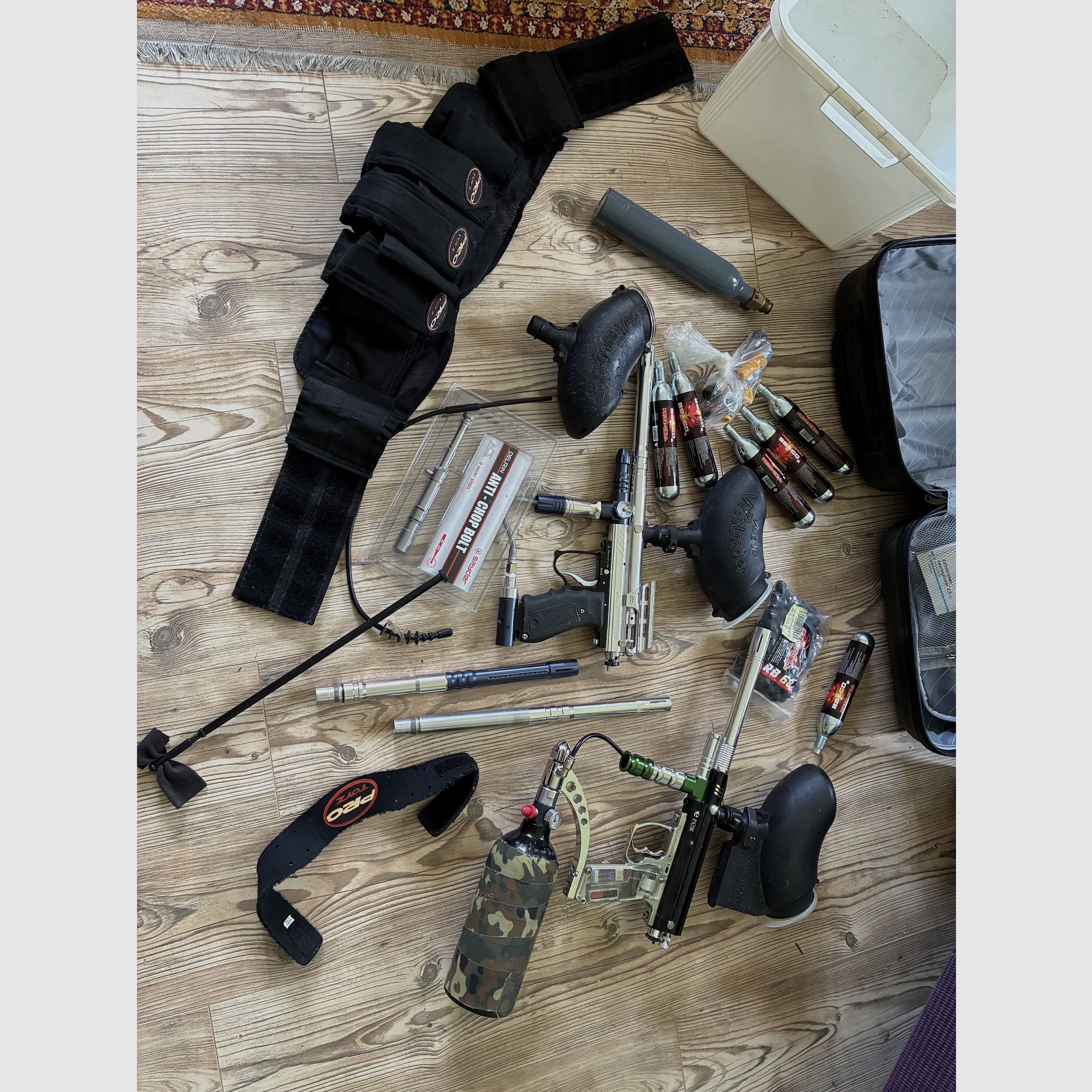 Paintball Makierer und Zubehör Konvolut