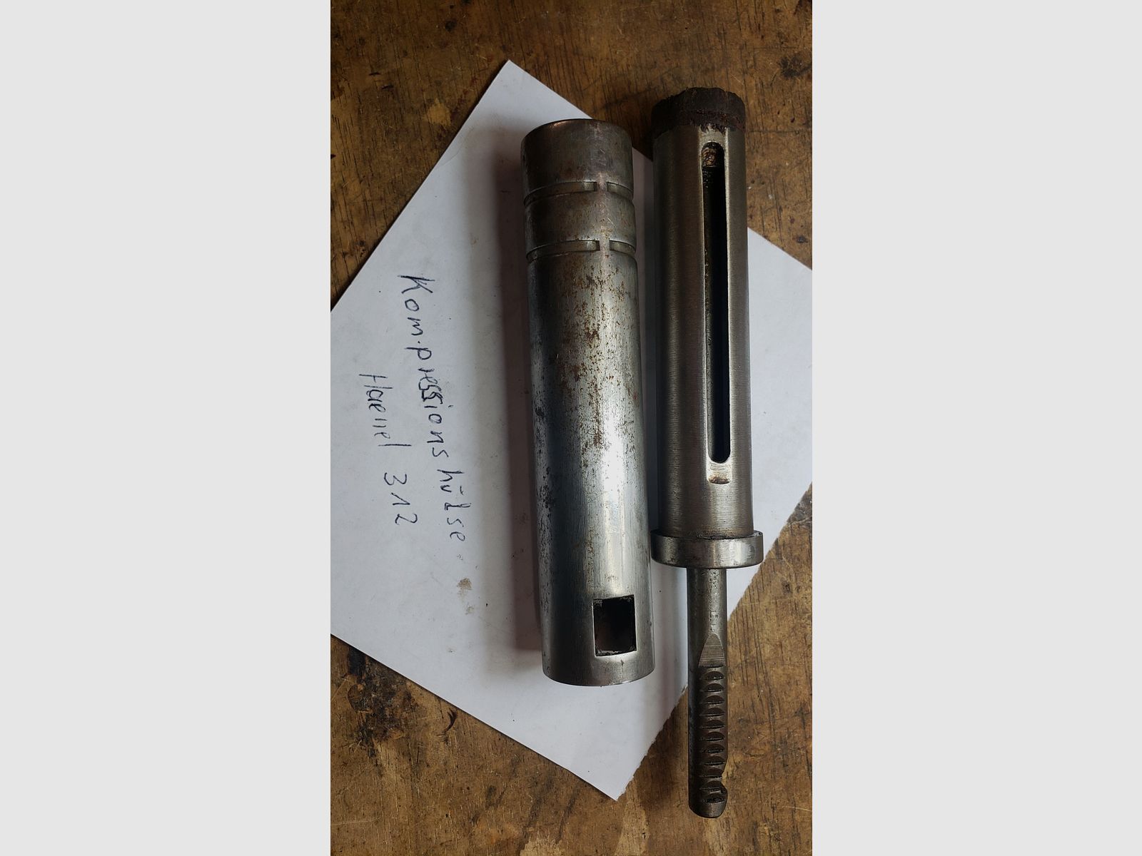 Haenel 312 compressiebuis