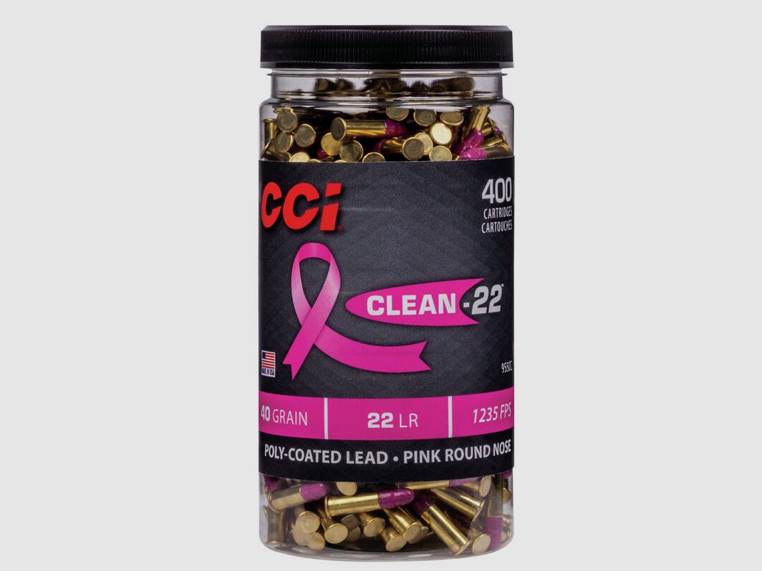 CCI Clean-22 .22 LR 40GR LRN 400 cartridges