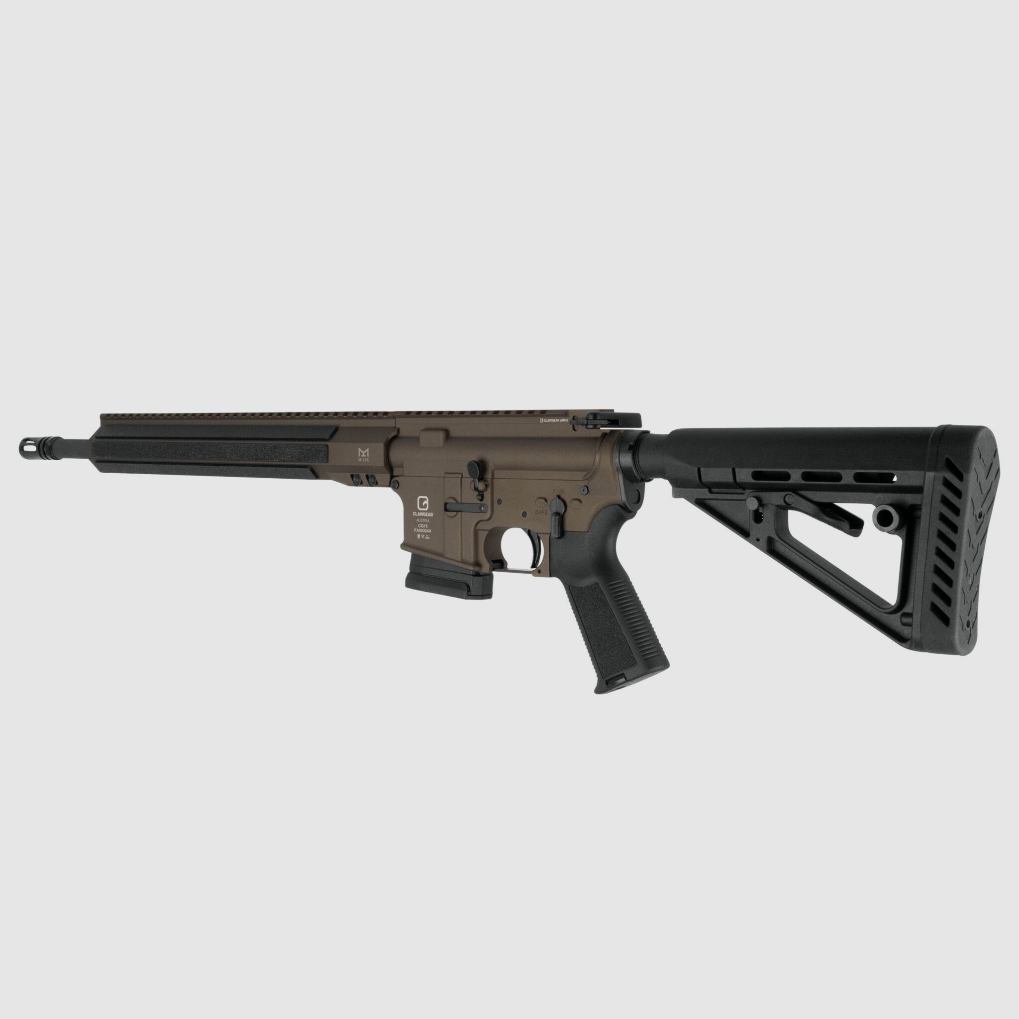 Clawgear CG15 223 Rem. 16,75″ – Midnight Bronze Brown