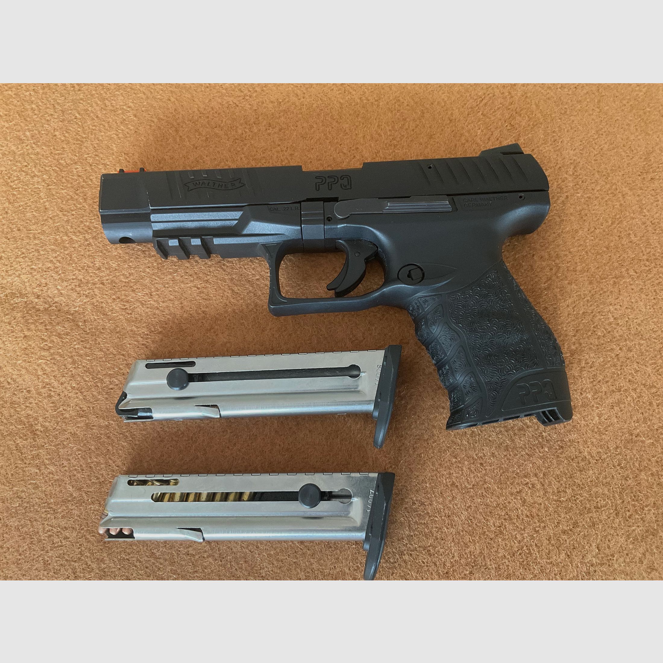 Pistola Walther 22 lfb