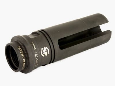 SureFire 3-Prong Cache-Flamme 7.62 5/8-24 avec Monture de Silencieux SOCOM