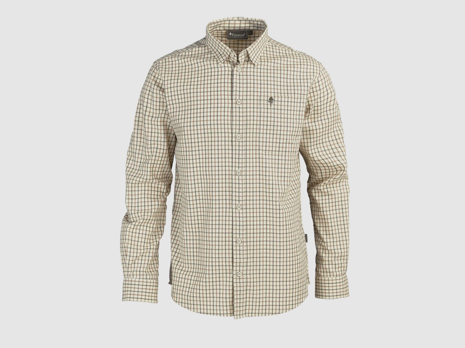 Pinewood Langarmhemd Nydala Grouse