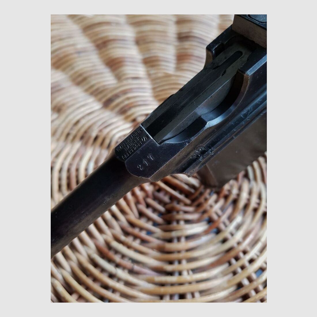 Mauser C96 Commissione di prova fucili Spandau 1899