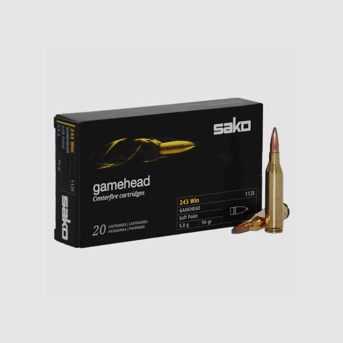 Sako 243 Win Gamehead 90 Gr, Bild 2 von 2