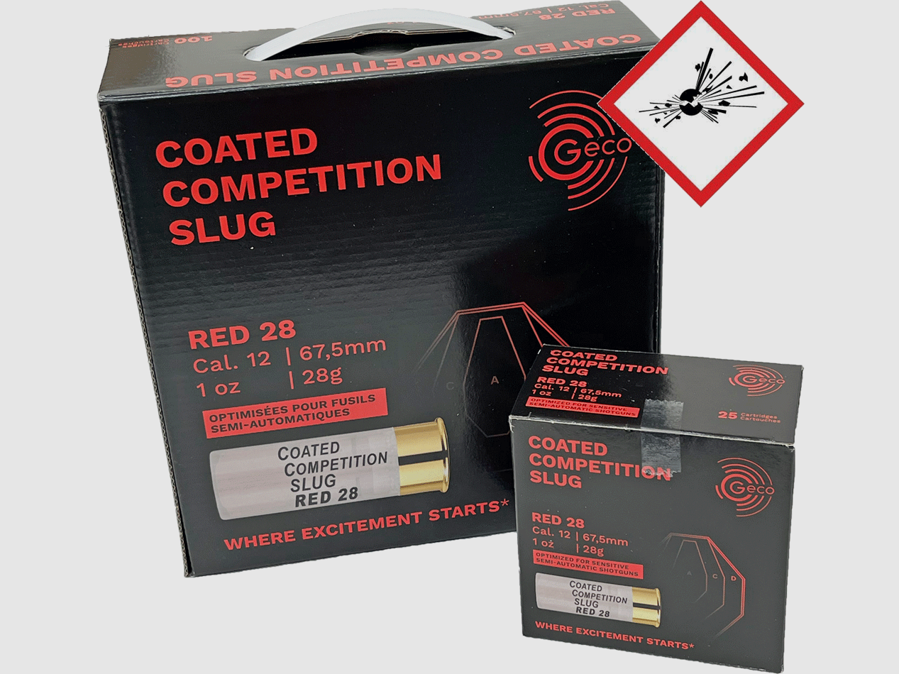 Geco Schrotpatrone CCS 12/67,5 Red 28G