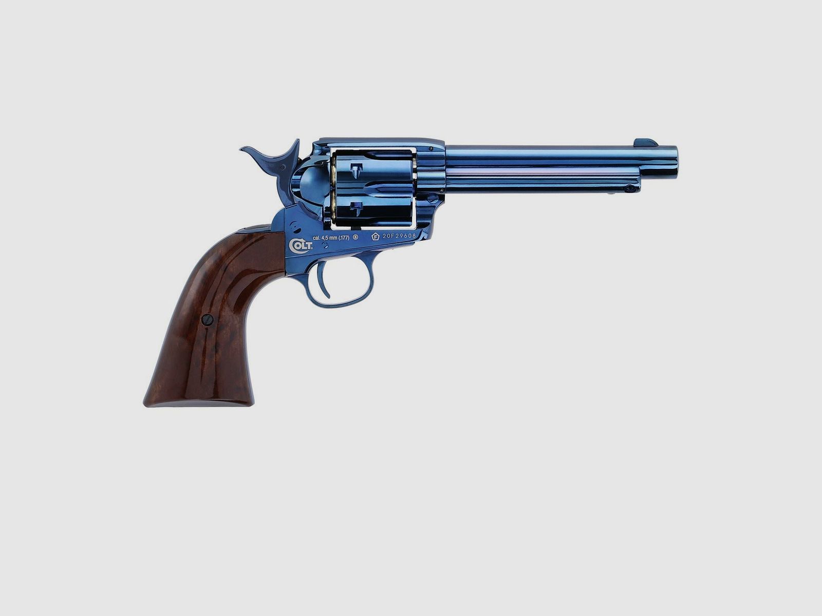 Superset Colt Single Action Army® 45 blue Co2-Revolver Kaliber 4,5 mm BB (P18)