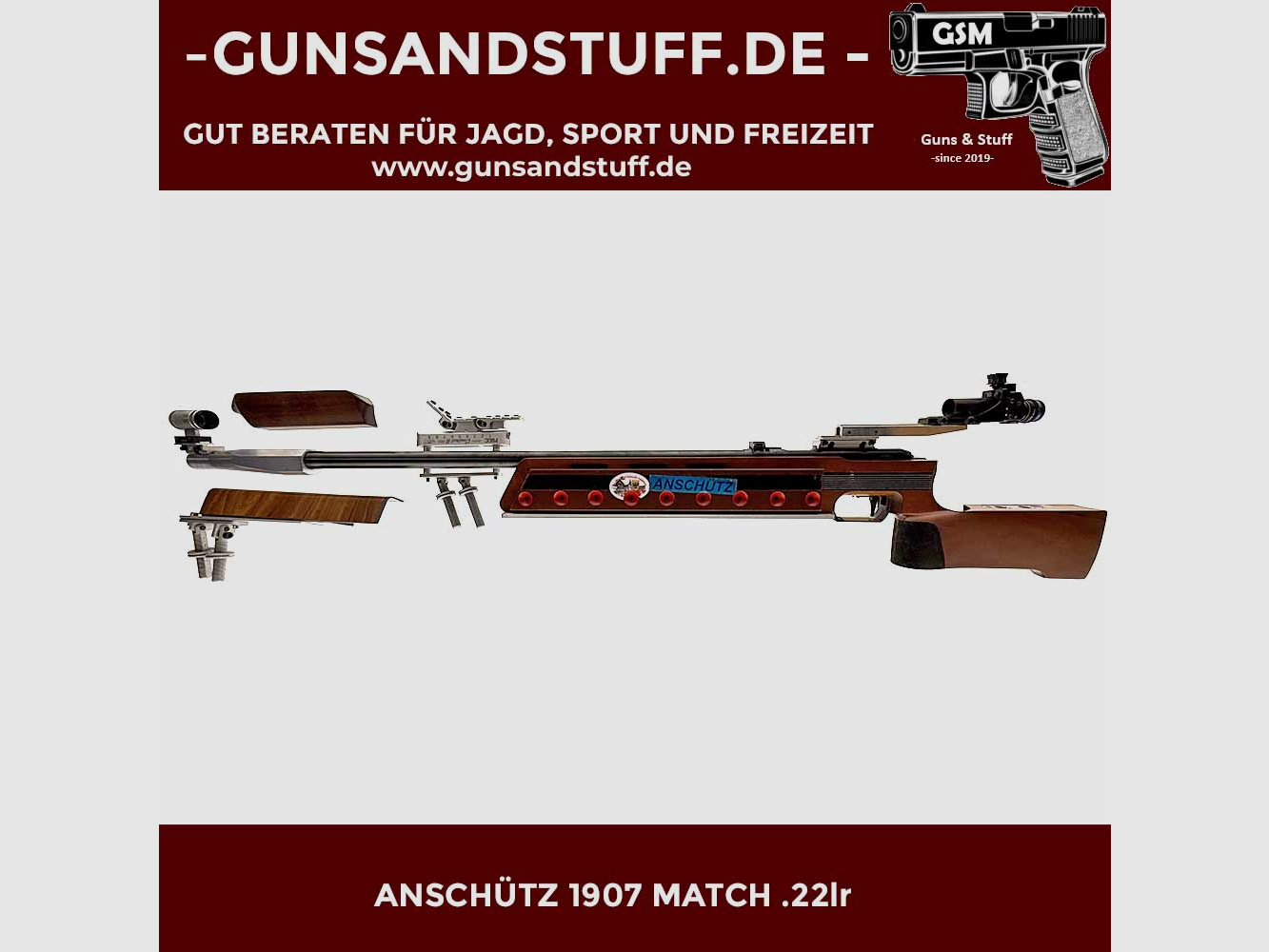 ANSCHÜTZ 1907 MATCH .22lr