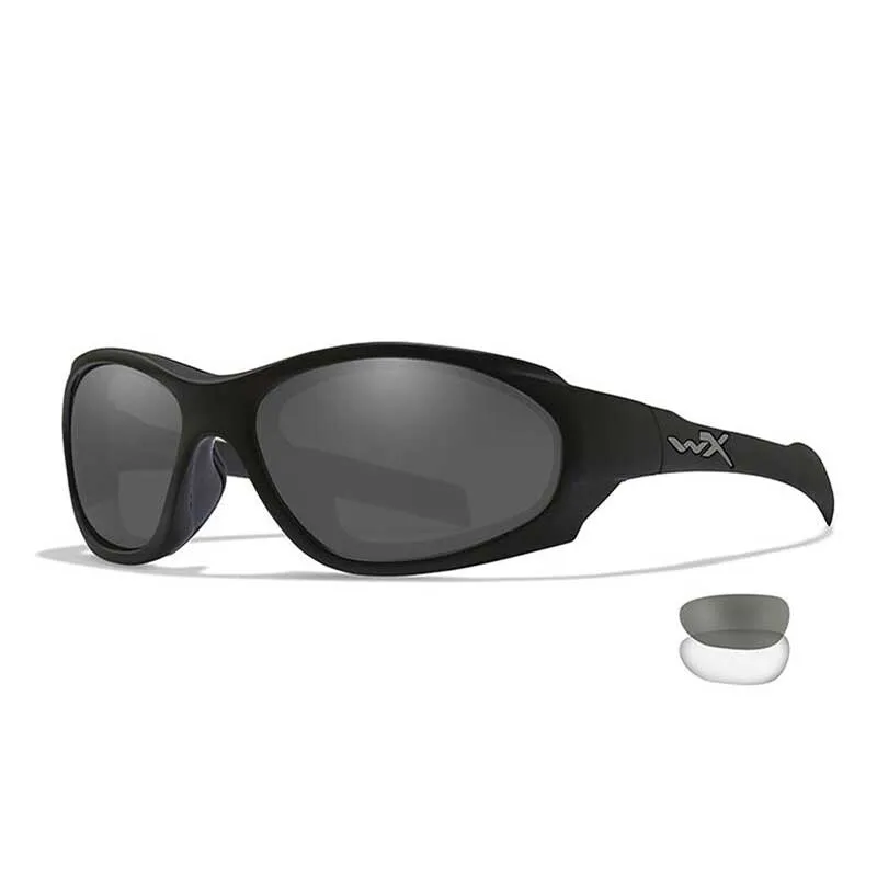 Wiley X XL-1 AD COMM 2.5 Schietbril Grey / Clear / Rust Black Frame, afbeelding 1 van 8