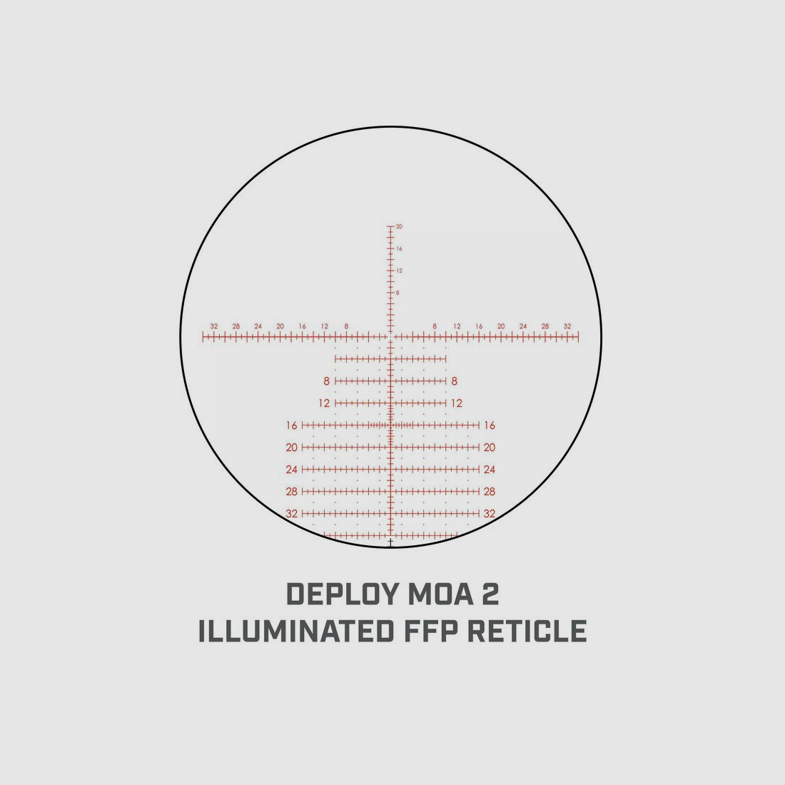 Bushnell Zielfernrohr Match PRO 5-30x56mm Deploy MOA 2 Leuchtabsehen 34mm