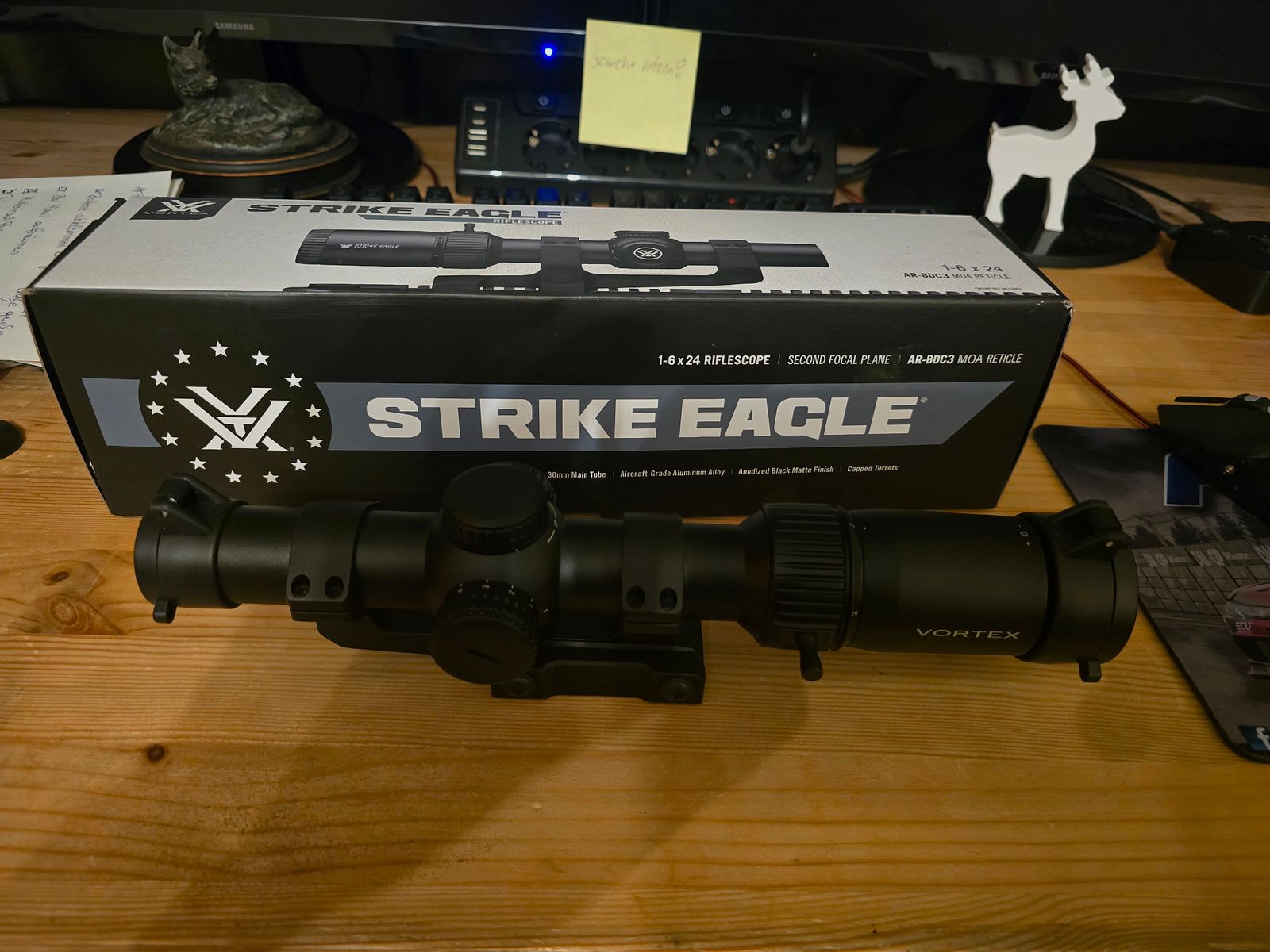 Vortex Strike Eagle+FlipUp's inkl EraTac Montage