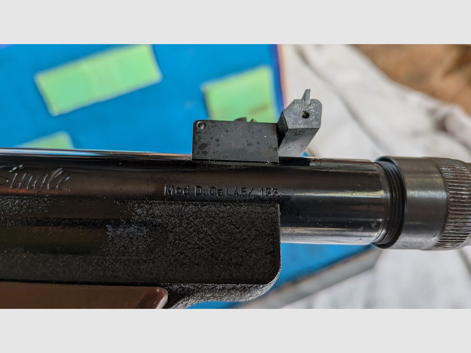 Air pistol Hämmerli Single Mod.D CO2