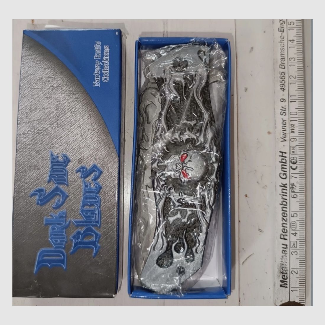 Klappmesser Totenkopf 