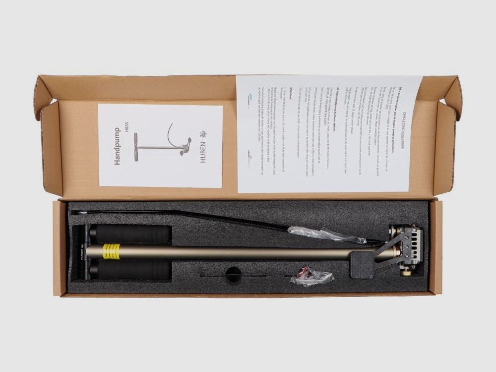 Huben Airguns Handpumpe 350 Bar + Huben Fülladapter, Bild 2 von 5