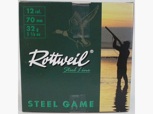 Steel Game 12/70 *Pallini d'acciaio* - 3,00mm/32g/a25/Colpi normali